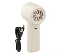 Ventilateur turbo portable avec 100 niveaux de puissance éolienne et affichage numérique facile à lire pour des réglages pratiques (beige)