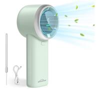 Ventilateur Turbo Portable Puissant : 13500 Tr/Min Refroidissement Instantané,Recharge Usb Rapide 2H,Mini Ventilateur À Main[VV296]