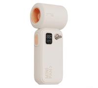 Ventilateur turbo portable robuste avec affichage numérique avancé et large gamme de paramètres de vitesse pour un refroidissement ultime (abricot)