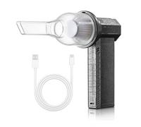 Ventilateur turbo, puissant mini ventilateur à jet turbo, souffleur de poussière électrique 130 000 tr/min, souffleur à main portable 8000 mAh, souffleur à jet portable pour le nettoyage, le camping