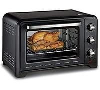 Ventilateur unique en acier inoxydable pour four à micro-ondes rgenté - Tact - Qualité supérieure - Idéal pour rôtir, cuire au four à micro-ondes