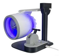 Ventilateur USB Moteur Turbo LED Ventilateur USB Moteur Turbo(red light) | Design moteur réaliste, LED et , ambiance high-tech, airflow puissant, décoration bureau