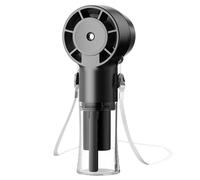 Ventilateur | Ventilateur de Brumisation Ultra Silencieux Douze Mille Tours par Minute - Petit de Cou Rafraîchissant 1200 mAh Silencieux pour Camping Voyages Sport Piscine Extérieur Bronzage Plage