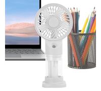 Ventilateur, ventilateur personnel avec brumisation, 16,38 x 4,4 x 7,6 cm, design portable et pliable, refroidisseur d'air à 3 vitesses pour voyage en plein air, relaxation, camping