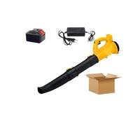 Ventilateur, Vitesse 320 CFM Industriel Ventilateur sans fil, Rasoir à feuilles de neige Outil de séparation de jardin, Bassin d'entretien pour batterie 21 V à faible bruit (Batterie unique)