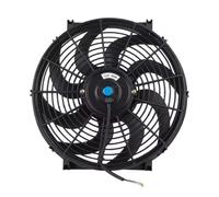 Ventilateur Voiture Radiateur Ventilateur De Refroidissement De Radiateur De Moteur Universel 9 Pouces 12V 80W 2100 Tr/min Avec Lame Incurvée Pièce Accessoire Automobile