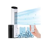 Ventilateur KLARSTEIN Waterfall - rafraichisseur d'air 400m?/h - fonction purificateur & humidificateur - t?l?commande - blanc