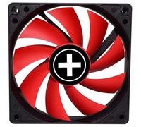 Xilence XPF120.R.PWM Ventilateur de boîtier silencieux 120mm, 4PIN, installation facile, câble 340mm, avec PWM, Hydro Bearing, bon flux d'air, idéal pour PC Gaming/Office/Home/Server, rouge/noir