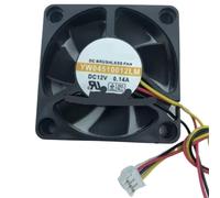 Ventilateur YW04510012LM DC 12V 0.14A 2 fils 3 Ampli Auto | Type Ventilateur IPC pour amplificateur de puissance automobile DC 12V 0.14A 2 fils 3 fils Taille 45x45x10mm