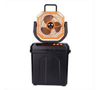 Ventilateurs Brumisateurs Portables, Réservoir D'Eau de 6 L, Ventilateurs D'Extérieur Rechargeables de 20 000 MAh avec