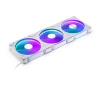 Ventilateurs de boîtier - Phanteks - D30 PWM - Flux d'air inversé - D-RGB - Pack de 3 - 140mm - Blanc