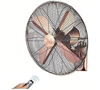 Ventilateurs de l'industrie Murale, Ventilateur Mural Industriel oscillant à osciller, Haute Vitesse/Noir/Robuste, 56 cm / 22 Pouces, 68 cm / 26 Pouces, 78 cm / 31n