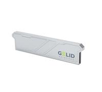 Ventilateurs de mémoire Gelid Solutions IceRock (2 pièces) compatibles DDR3/DDR4 et DDR5, conception légère en aluminium, Argent