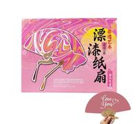 Ventilateurs de peinture décoratifs | Ventilateurs de poche colorés, fournitures d'art réutilisables, accessoires de refroidissement portables pour un usage quotidien, événements en plein air, faveurs