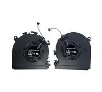 Ventilateurs De Refroidissement for Processeur D'ordinateur Portable, Compatibles avec HP Spectre X360 15-CH 15-CH011dx, Radiateur De Ventilateur PC L17605-001 L17606 NS75C00-17J21/17J22(Pair Fan)