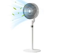 Ventilateurs de sol à 3 vitesses avec prise USB puissante avec base anti-basculement