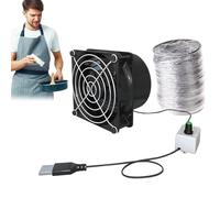 Ventilateurs de ventilation domestique | Petit ventilateur d'échappement axial, mini amortisseur en ligne à vitesse réglable, extracteur d'air pour la maison, la salle de bain, les toilettes, la