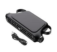 Ventilateurs électriques de voiture, ventilateur de voiture sur le siège arrière, siège de véhicule électrique, ventilateur silencieux, petit climatiseur rechargeable USB, accessoires intérieurs au