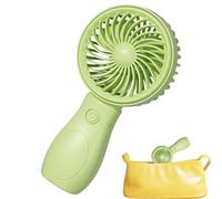 Ventilateurs Personnels Portables Rechargeables - 3 Vitesses Réglables Rafraîchisseur USB Rechargeable | Petit Ventilateur À Main - Pour Intérieur, Extérieur, Maison, Bureau, École, Voyage, Trajet et