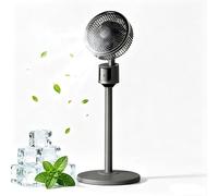 Ventilateurs Sur Pied Domestiques, Ventillateur de Refroidissement Portables, Grand Refroidissement Silencieux à 3 Vitesses USB pour Maison Chambre Salon Bureau Dortoir Appartement Intérieur Exté