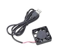 Ventilateurs USB à roulement à huile 40 mm 5 VDC Fonctionnement silencieux Débit d'air élevé 6,4 CFM 5800 tr/min Pour les besoins de refroidissement électroniques Petit ventilateur de refroidissement