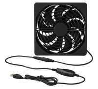 Ventilateurs USB pour Refroidissement,3 Vitesses Portable Alimentation 5V | Ventilateur de Refroidissement d'Ordinateur 120mm - Pour Tablette TV Récepteur Routeur Refroidisseur CPU Appareils Électroni