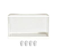 Ventilation Clear Lizard Keeper - Ensemble De Boîtes D'élevage De Reptiles, Enclos Transparent Pour Insectes Avec Porte Coulissante, Terrarium D'escargot Pour Dragon Barbu, Caméléon, Gecko, Crabe Ermi