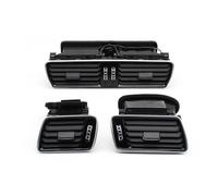 Ventilation Climatisation 3AD819728A 3AD819701A Pour VW Pour Passat B6 B7 Pour CC R36 Voiture Gauche Droite Ensemble Sortie Ventilation Centrale AC Sortie Climatiseur Voiture(3PCS-Piano Black)