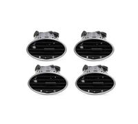 Ventilation Climatisation 4M51A014L21AD Pour Ford Pour Focus Pour MK2 2005-2013 Grille Ventilation Sortie Climatisation Centrale Du Tableau Bord Avant Sortie Climatiseur Voiture(4PCS)