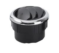 Ventilation Climatisation Console Centrale Évent universel de sortie d'air rotatif pour tableau bord voiture 80mm déflecteur climatisation Type bouton pour camping-car et caravane