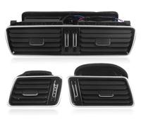 Ventilation climatisation Pour VW Pour Passat B6 B7 CC R36 LHD 3AD819728A 3AD819701A 3AB819728A Évent Sortie Console Centrale Avant Gauche/droite(Set of 3pcs)