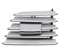 Ventilation climatisation Pour W207 E350 E550 Coupé 2 Portes 2078300100 Avant Gauche Droit Milieu Kit De Réparation Grille Ventilation Clip Lame Coulissant(Middle Left)