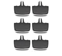 Ventilation climatiseur Automobile Grille Pour Volvo Pour XC90 2016-2021 2022 2023 2024 Voiture Avant Arrière Climatisation Grille D'aération Sortie Curseur Bouton Onglet Clip(6PCS)