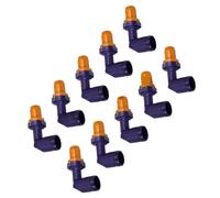 ventilation du carter Convient pour Ford Fit pour Mazda 3 6 CX7 10 PCS PCV soupape de ventilation positive du carter 4L5Z6A666BA EV274 6P1293 V441 ventilation de carter de voituresa