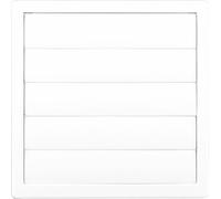 Ventilation grille EDM 87736 White 17 x 17 cm
