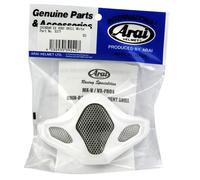 Arai Mx-v Helmet Chin Air Vent Blanc