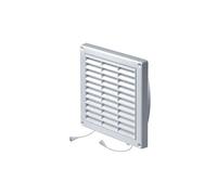 Ventilation murale conduit grille 130x200mm