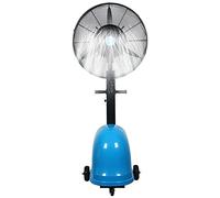 Ventilatore nebulizzatore a 3 velocità Con serbatoio dell'acqua resistente, ventilatore a piantana da 71 cm per esterni, Perfetto per rinfrescarsi Nelle giornate calde, Altezza reg