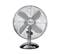 VENTILATORE NIKLAS NEWAGE CRHOME DA TAVOLO 50 WATT