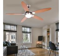 Ventilatorleuchte Plafonnier Plafond Interrupteur à Tirette LED Vorlauf Retour