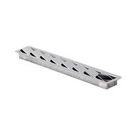 Ventillage de Voleur de Bateaux: Calandre de Ventilation à Ventre en Acier Inoxydable, Couverture de Grille Oblongue à 8 Emplacements pour Volets en Bateau