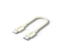 Vention 17 Cm Câble Usb Type C Court 3A 27 W Câble Lightning Pour Iphone 14 13 12 Câble De Batterie Externe Câble De Données De Charge Rapide.17Cm.Beige