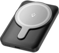 Vention 5000mAh Magnetic Wireless Power Bank 20W Black Light Indicator Display Type