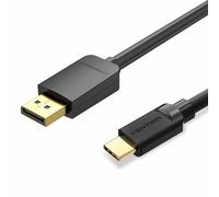 VENTION Adaptateur USB-C vers DisplayPort CGYBF Noir 1 m
