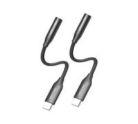 Vention Adaptateur USB C vers Jack 3.5mm, Compatible avec iPhone17/16/15 Pro Max, MacBook Pro, Son Haute Fidélité, Conception Durable en Alliage D'aluminium(Lot De 2)