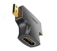 Vention AGFB0/ Adaptateur HDMI femelle vers Micro HDMI mâle vers Mini HDMI mâle 2 en 1 Vention AGFB0/ Adaptateur HDMI femelle vers Micro HDMI mâle - Mini HDMI mâle