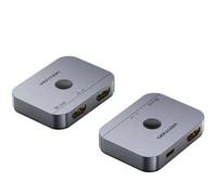 Vention AKPH0 HDMI Femelle/USB-C Femelle - 2 x HDMI Femelle Commutateur bidirectionnel 8K HDMI 2.1 Vention AKPH0 HDMI Femelle/USB-C Femelle - 2 x HDMI Femelle
