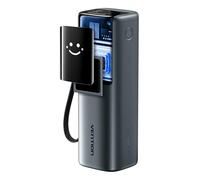 VENTION Batterie Externe Ordinateur Portable 27000 mAh, Power Bank 200W PD3.1 Écran Numérique&Emoji Animation, Chargeur Externe 2 x USB-C+USB-A Compatible iPhone 16/15/14/13, iPad Pro, Galaxy S24