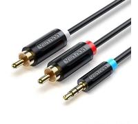 vention bclbk 8 m 2 rca a brancher 3.5 mm cable