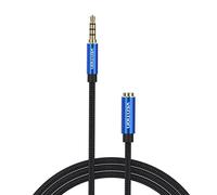 Vention BHCLH, câble de rallonge TRRS 3,5 mm mâle vers 3,5 mm femelle, 2 m, bleu